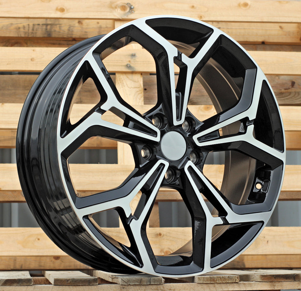 KIA 6,5x16 5x114,3 ET50 67,1 FE190 Noir poli