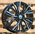 NISSAN 7x17 5x114,3 ET35 66,1 FE224 Noir poli