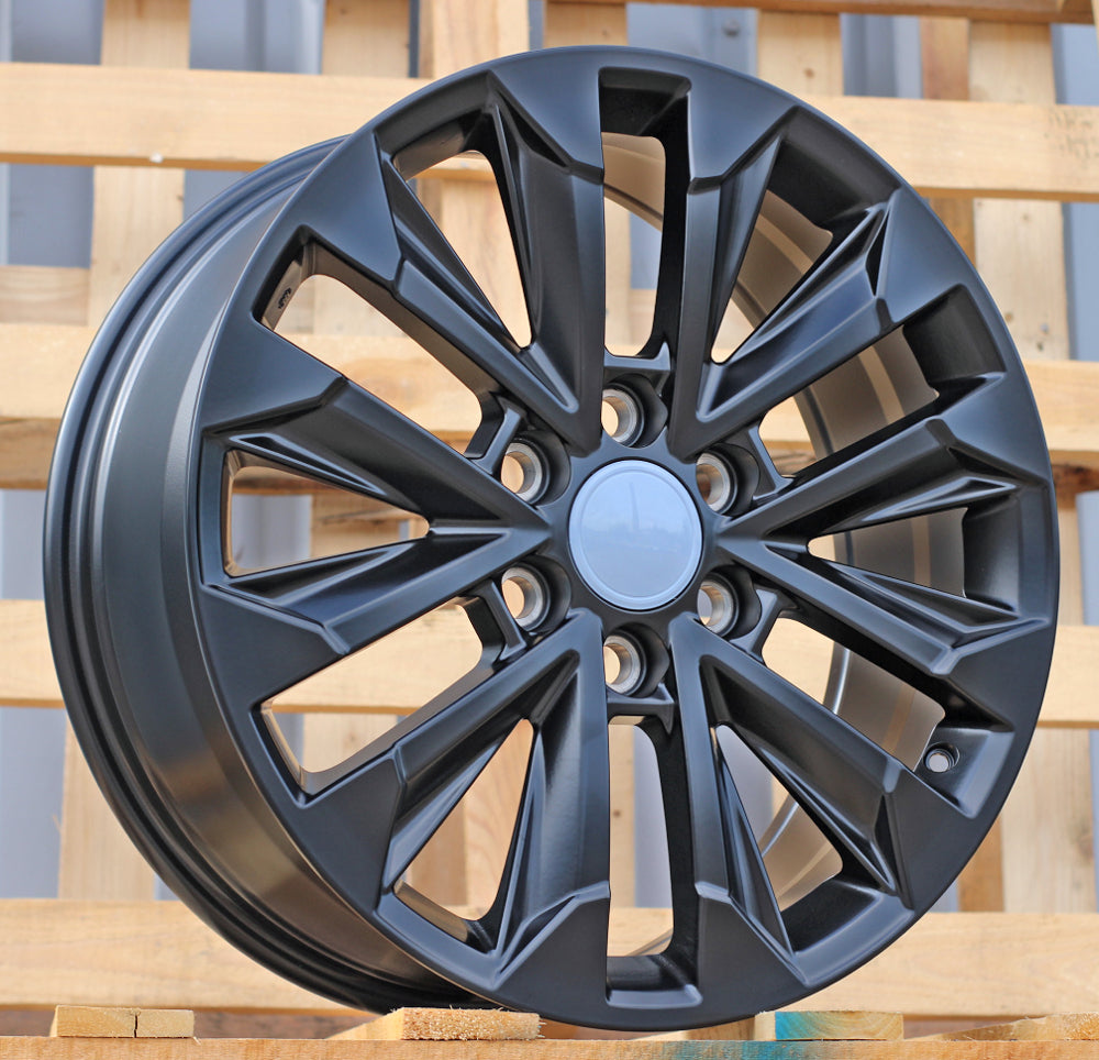 TOYOTA 8x20 6x139,7 ET60 95,1 H3123F Noir semi-mat