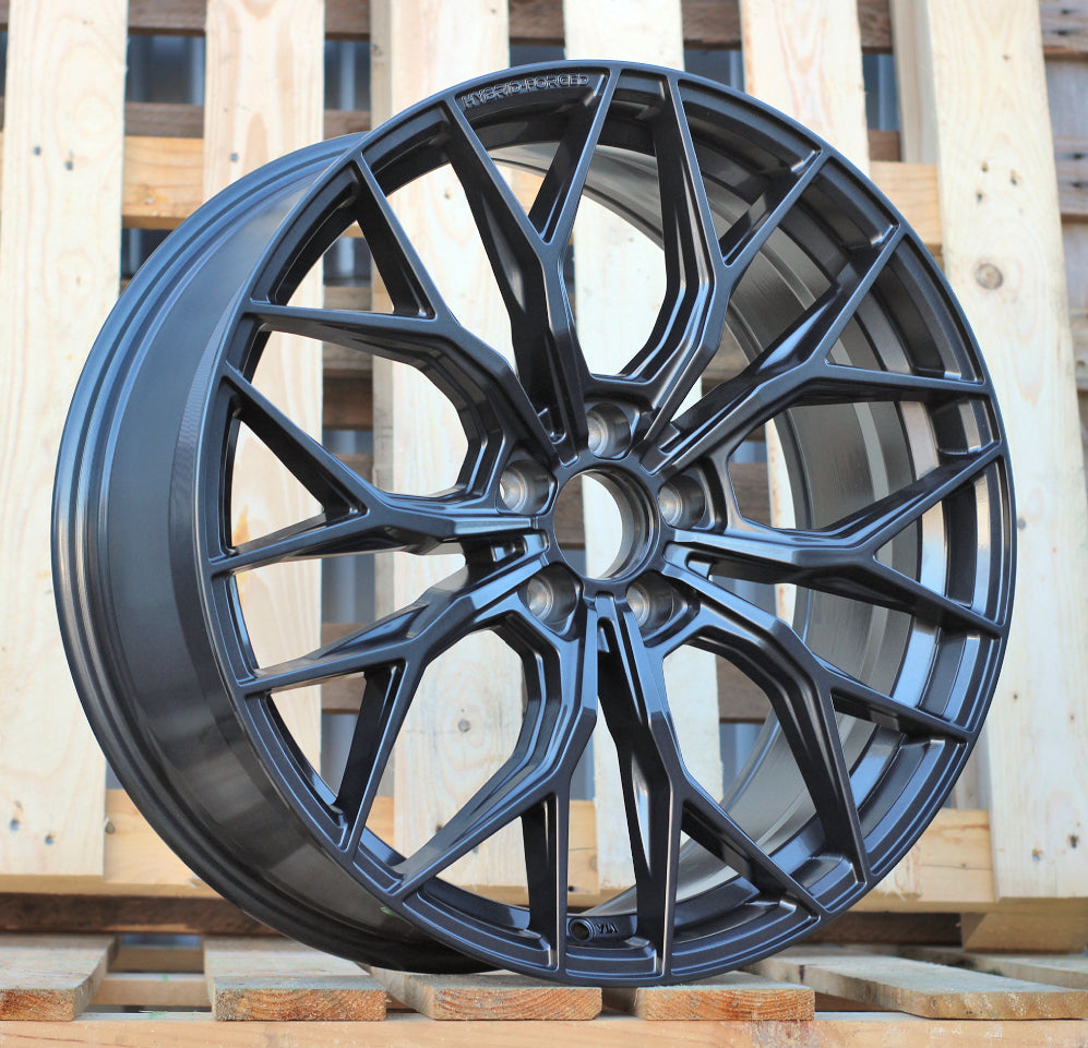 MERCEDES 8,5x20 5x112 ET45 66,6 H3134F Carbone brillant