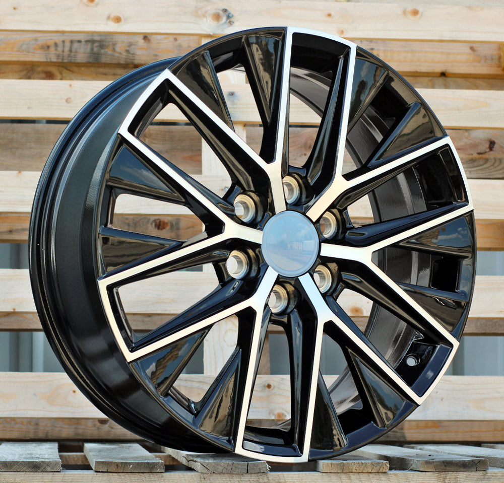 TOYOTA 8x20 6x139,7 ET55 95,1 H3219F Noir poli