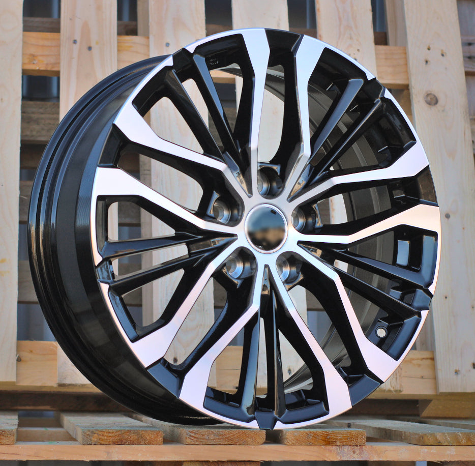 TOYOTA 7x18 5x114,3 ET35 60,1 H3272F Noir poli