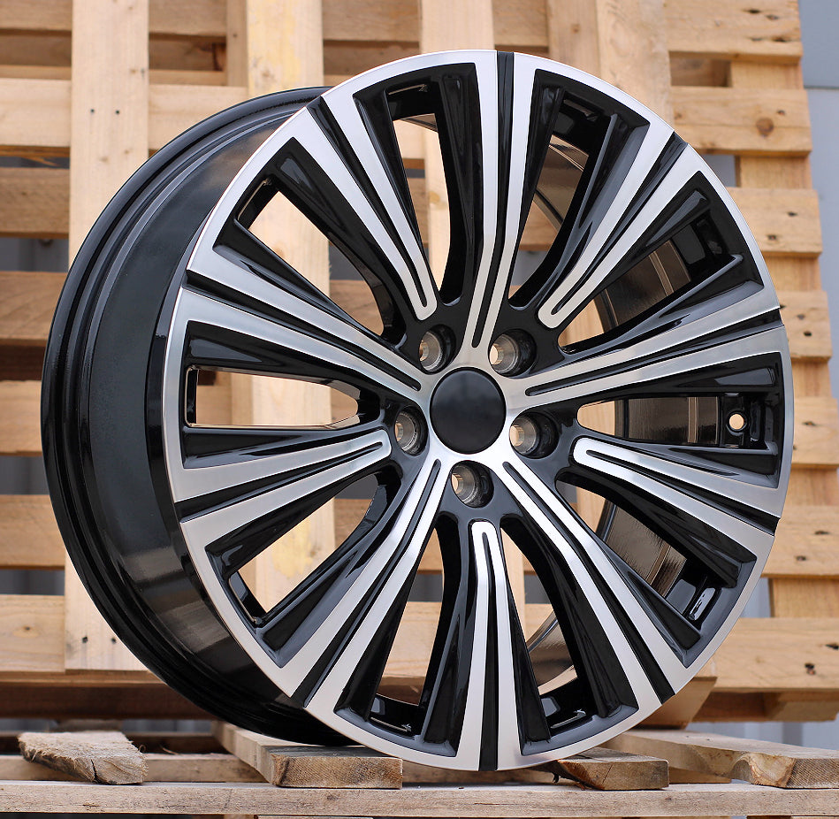VOLVO 8,5x19 5x108 ET47 63,4 H3337F Noir poli
