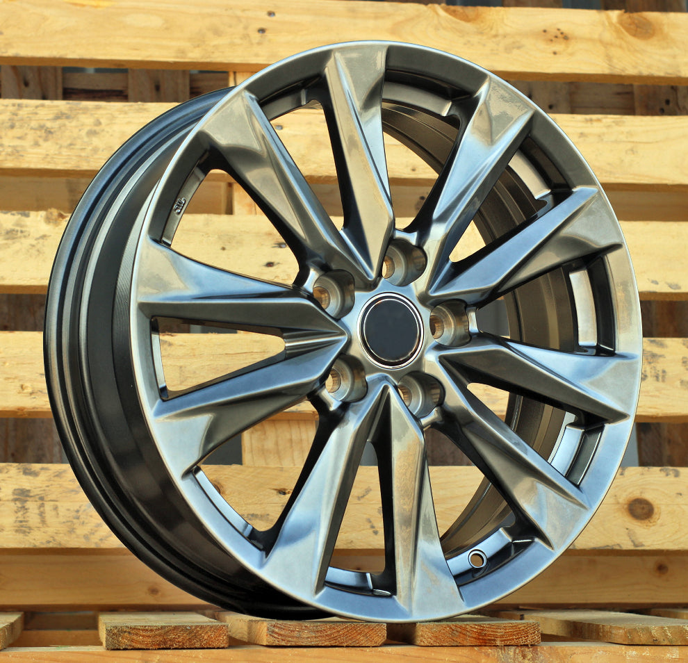 TOYOTA 6,5x17 5x114,3 ET35 60,1 H3341F Noir hyper