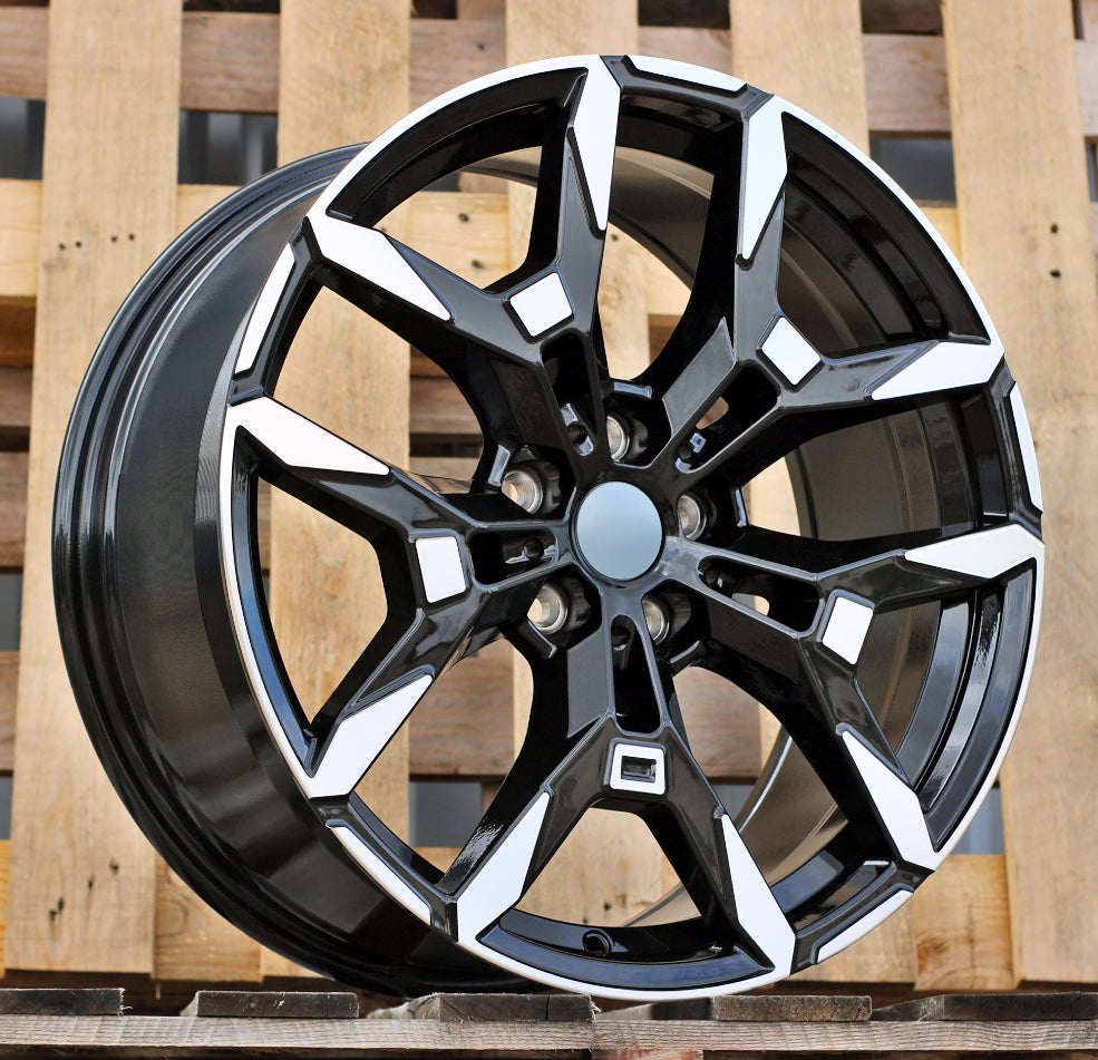 BMW 8,5x19 5x112 ET40 66,6 H3456F Noir poli
