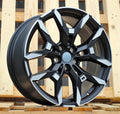 BMW 8,5x19 5x112 ET26 66,6 H3456F Noir poli semi-mat