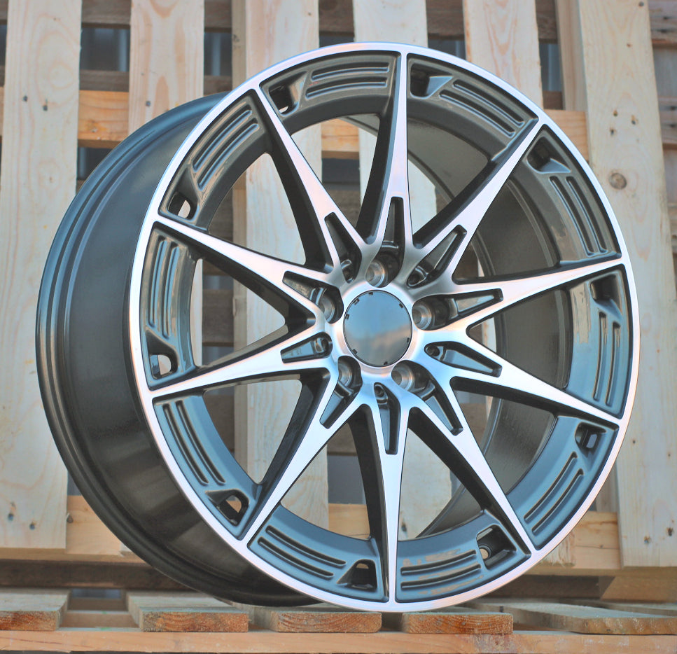 MERCEDES 9,5x19 5x112 ET43 66,6 H3500F Gris poli
