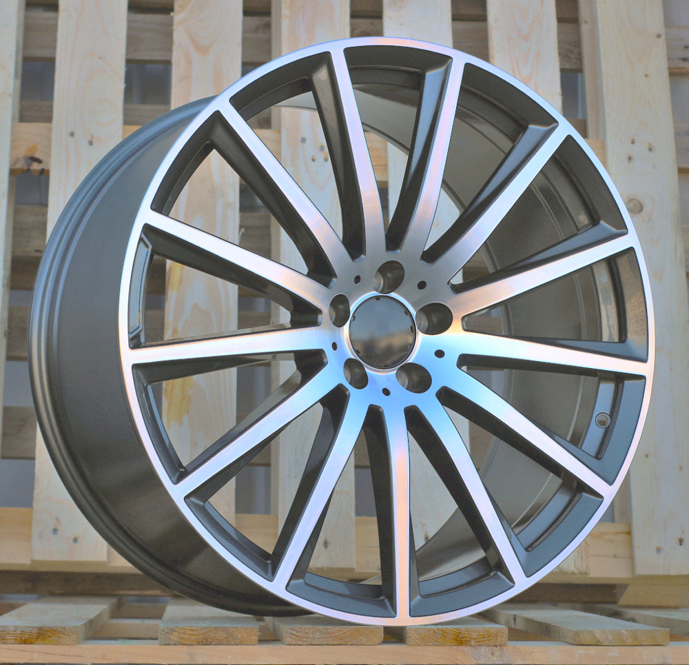 MERCEDES 11,5x22 5x112 ET47 66,6 H3524F Gris poli
