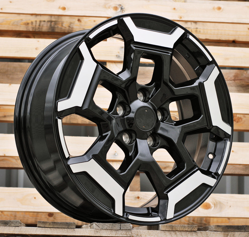 7,5x18 5x114,3 ET40 66,1 H3527F Noir poli