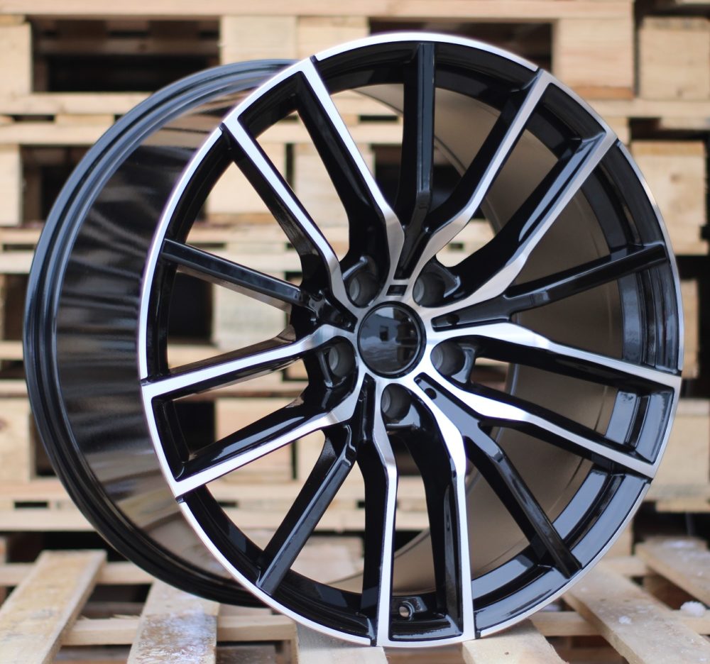 BMW 11,5x21 5x120 ET37 74,1 H5032 Noir poli