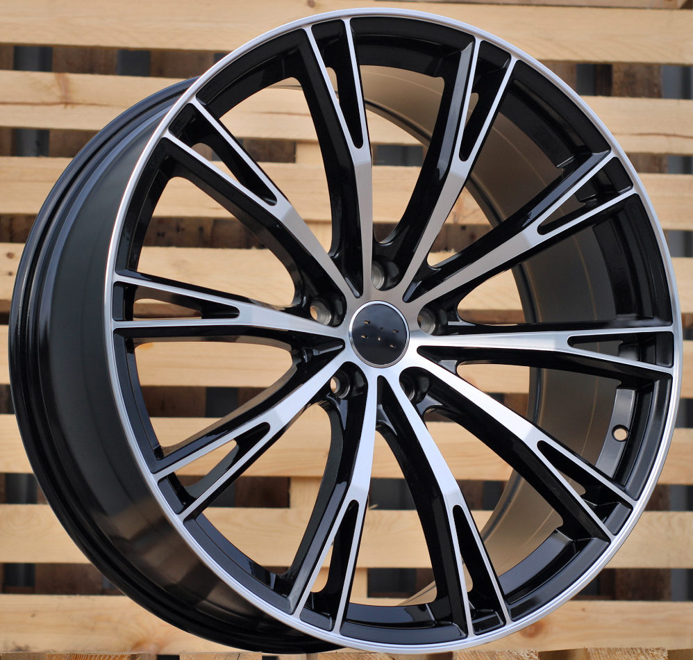 AUDI 8x18 5x112 ET35 66,6 H5060 Noir poli