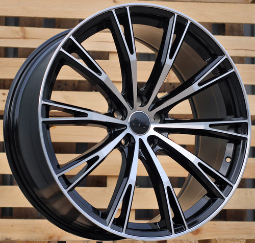AUDI 9,5x22 5x112 ET31 66,6 H5060 Noir poli