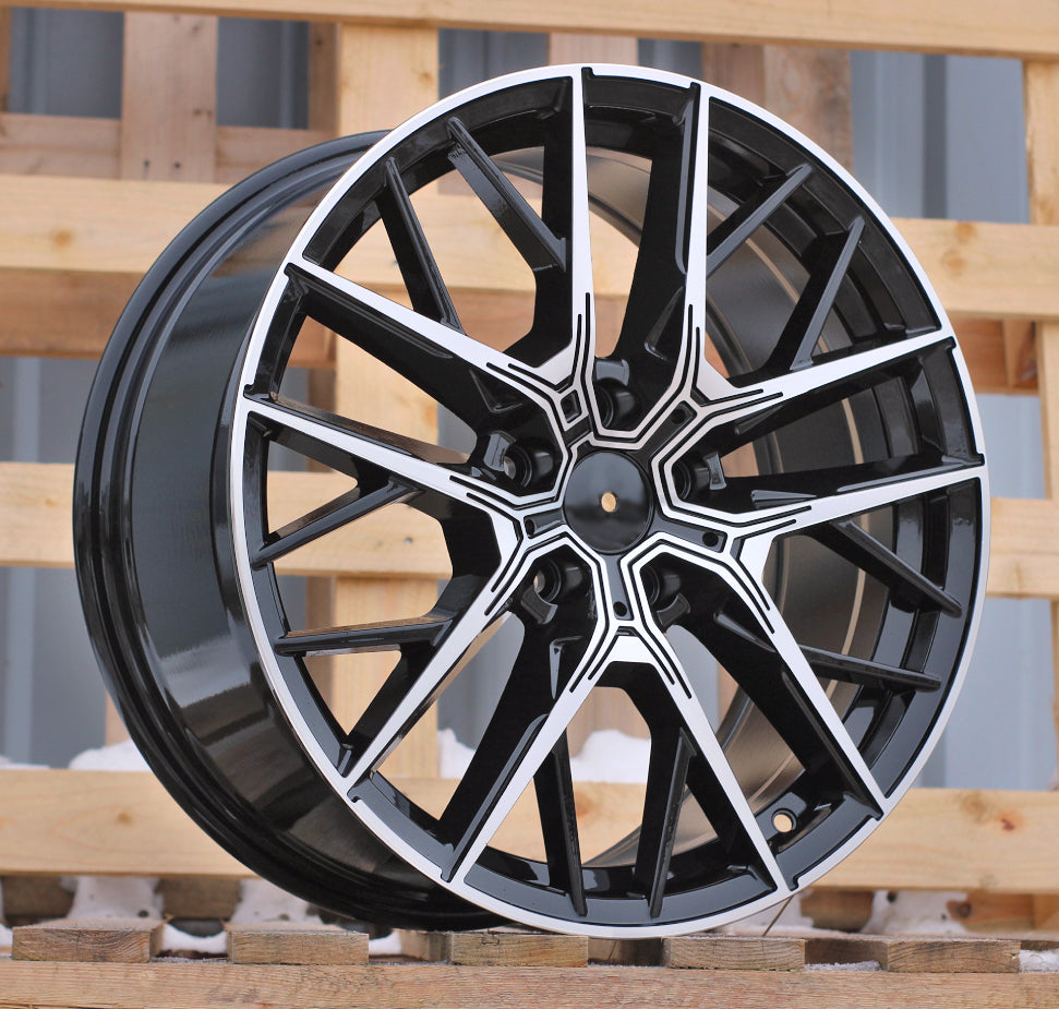 BMW 7,5x17 5x112 ET28 66,6 H5080 Noir poli