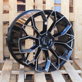 PORSCHE 10x21 5x130 ET50 71,6 H5083 Noir poli