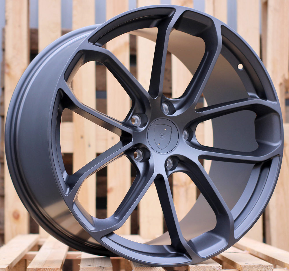 PORSCHE 9,5x21 5x130 ET46 71,6 H5084 Gun Metal semi-mat