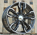 BMW 7x16 5x120 ET35 72,6 H581 Noir poli
