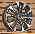TOYOTA 8,5x20 5x150 ET45 110,1 H869F Noir poli