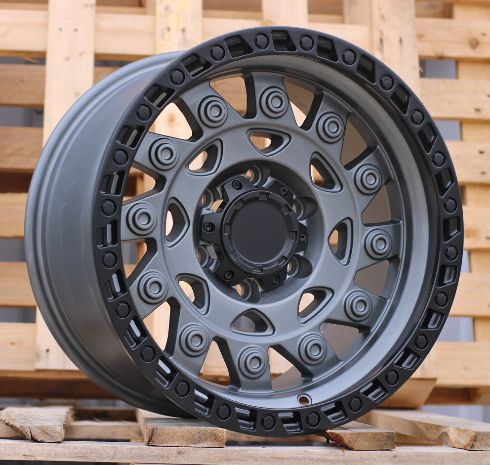 9x17 6x139,7 ET0 110,1 H974D Gun Metal bord mat
