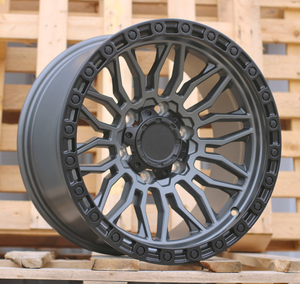 9x17 6x139,7 ET0 110,1 H975D Gun Metal bord mat