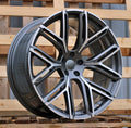 AUDI 10x22 5x112 ET18 66,6 HF736 Gris poli