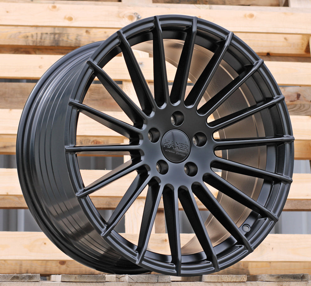 9,5x20 5x120 ET38 74,1 HX010F Noir semi-mat