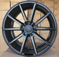 9,5x19 5x114,3 ET35 73,1 HX014 Noir semi-mat