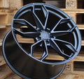 10x21 5x112 ET46 66,6 HX021 Noir semi-mat