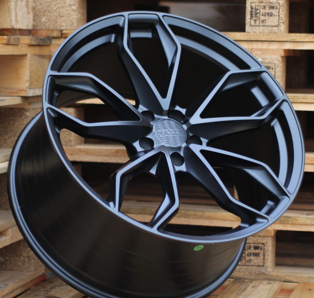 10x21 5x112 ET46 66,6 HX021 Noir semi-mat