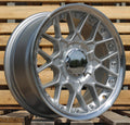 8x17 5x112/5x120 ET20 74,1 HX025 Argent bord poli