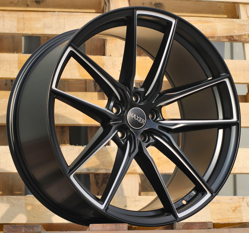 8,5x20 5x108 ET42 63,4 HX045 Noir semi-mat