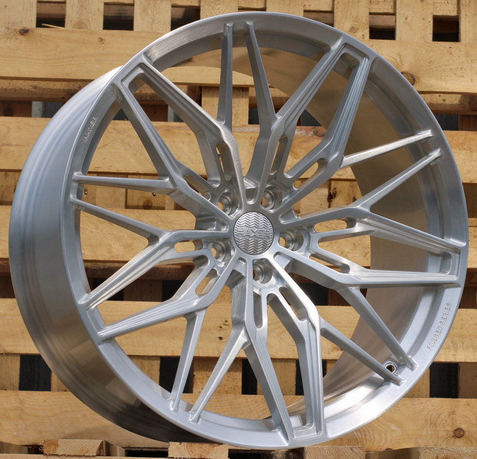 10,5x21 5x112 ET30 66,6 HXF02 Argent brossé