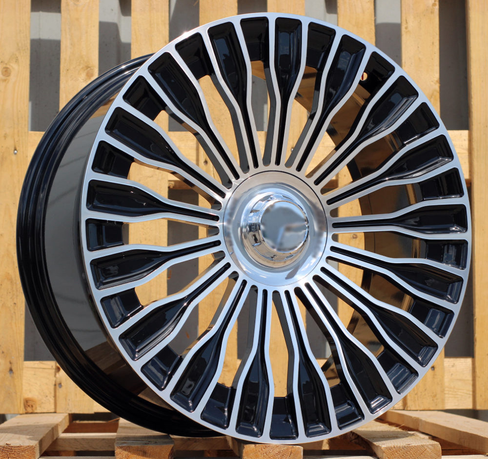 MERCEDES 8x18 5x112 ET41 66,6 I0313 Noir poli