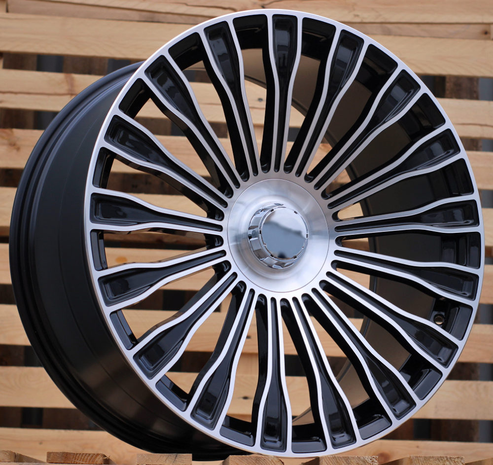 MERCEDES 9,5x20 5x112 ET43 66,6 I0313 Noir poli