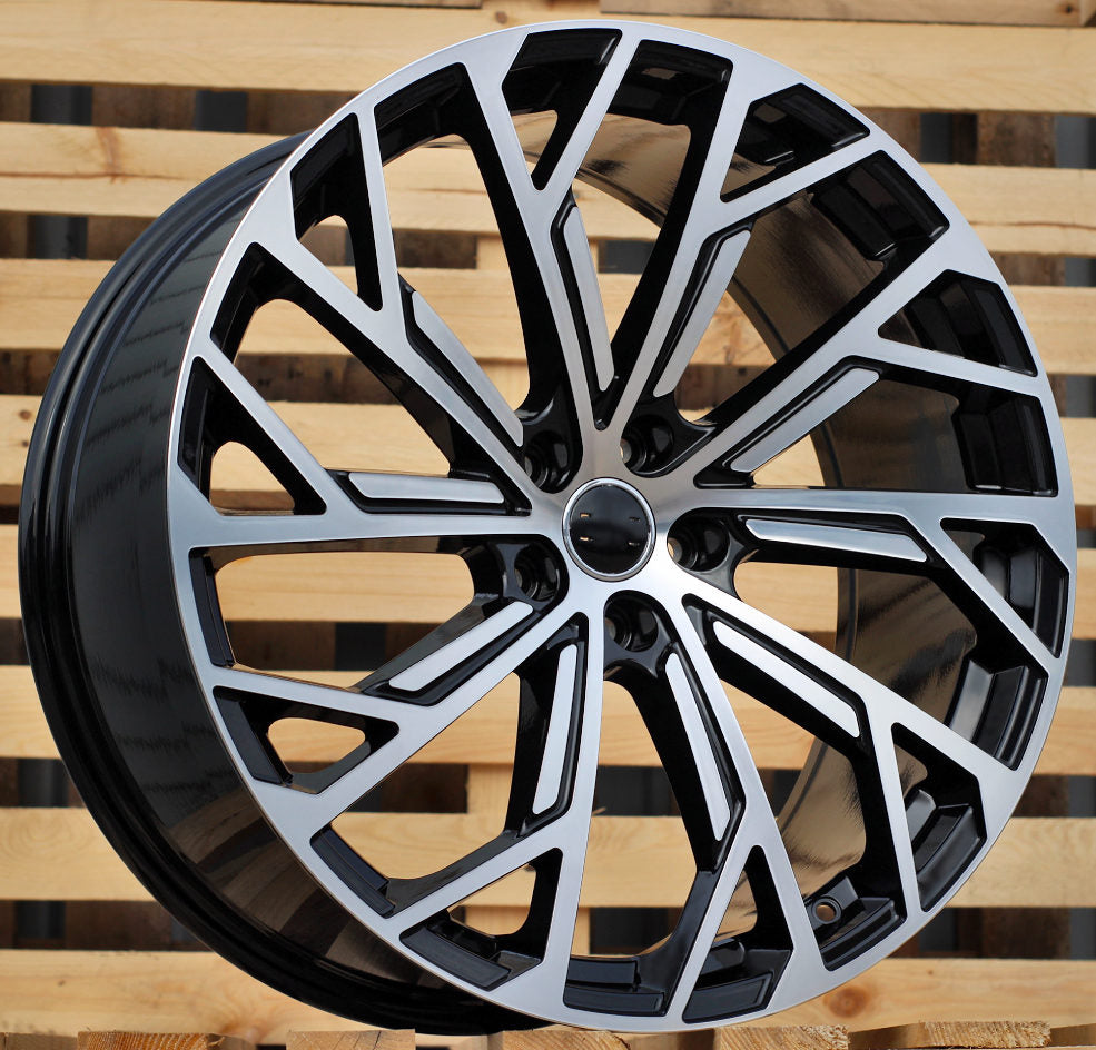 AUDI 8,5x19 5x112 ET34 66,6 I0337 Noir poli