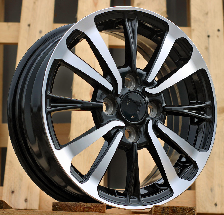 TOYOTA 5,5x14 4x100 ET40 54,1 I0360 Noir poli