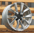 TESLA 8,5x19 5x114,3 ET38 64,1 I0517 Argent brillant