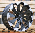 SKODA 8x19 5x112 ET45 57,1 I1141 Noir poli
