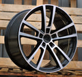 PORSCHE 10x22 5x130 ET48 71,6 I3081F Noir poli
