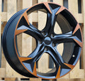 CUPRA 8x18 5x112 ET45 57,1 I5163 Noir poli semi-mat cuivre