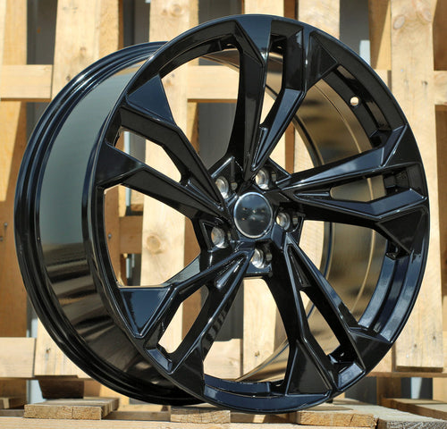 AUDI 9x20 5x112 ET32 66,6 I5493 Noir brillant