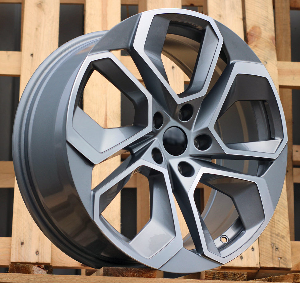 SKODA 8x18 5x112 ET42 57,1 I5561 Gris poli