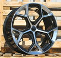 AUDI 8,5x19 5x112 ET32 66,6 I5598 Argent et noir