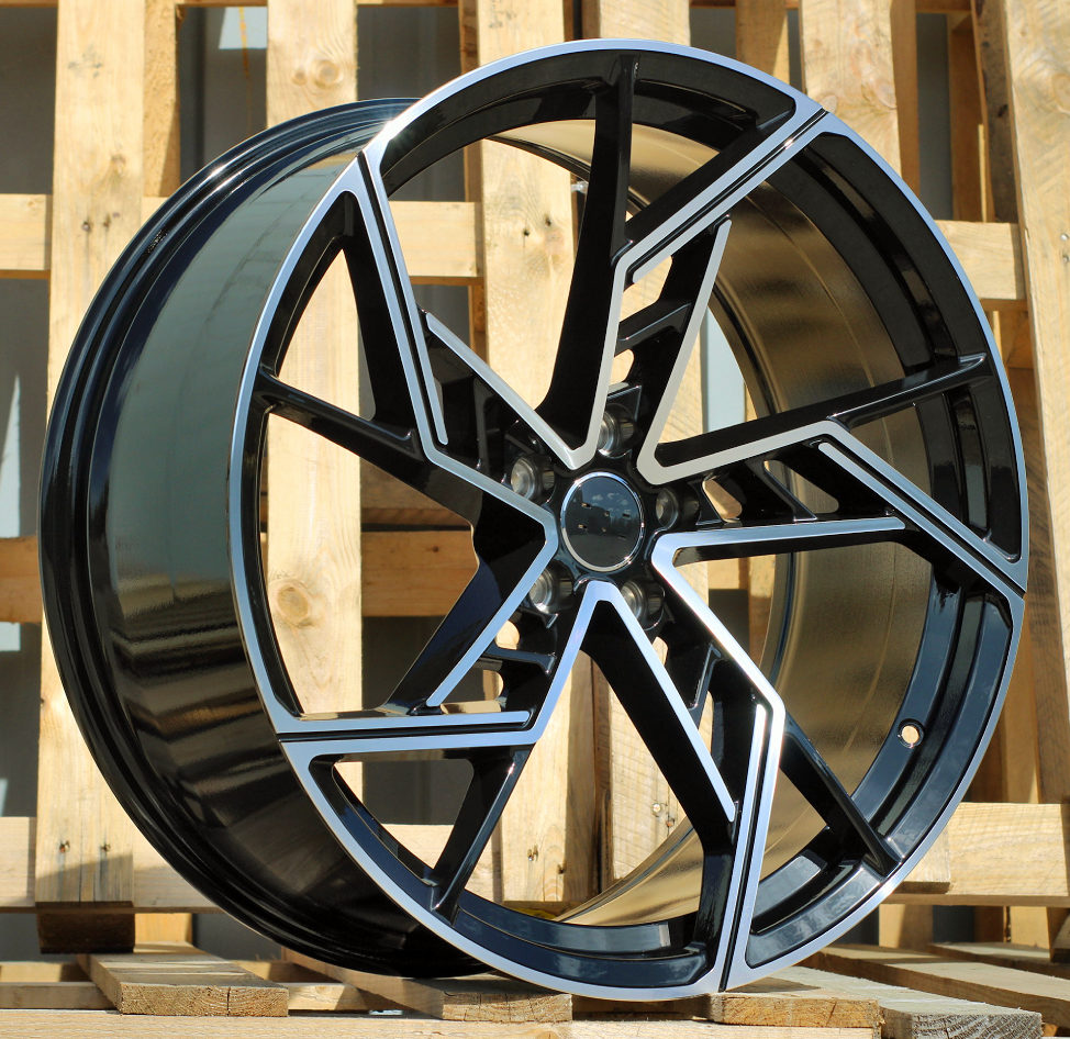 AUDI 8x18 5x112 ET40 66,6 I5611 Noir poli