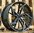 AUDI 9x21 5x112 ET32 66,6 I5611 Noir poli
