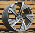 AUDI 8x19 5x112 ET45 66,6 I5639 Gris poli semi-mat