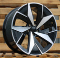 VW 9x20 5x112 ET42 57,1 I5647 Noir poli