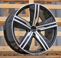 PORSCHE 9x22 5x130 ET29 66,6 I5664 Noir poli