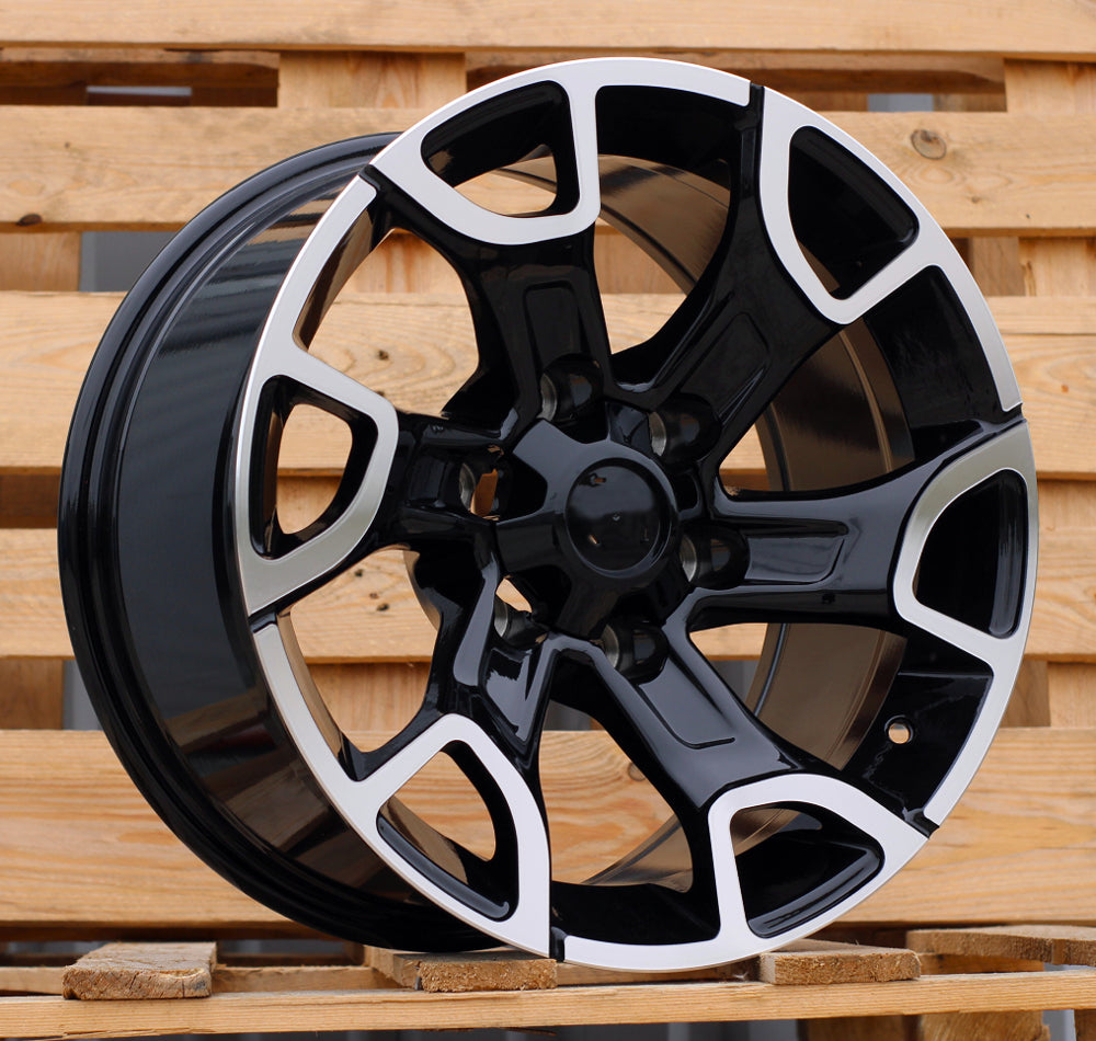 TOYOTA 9x18 6x139,7 ET-12 106,1 I6126 Noir poli