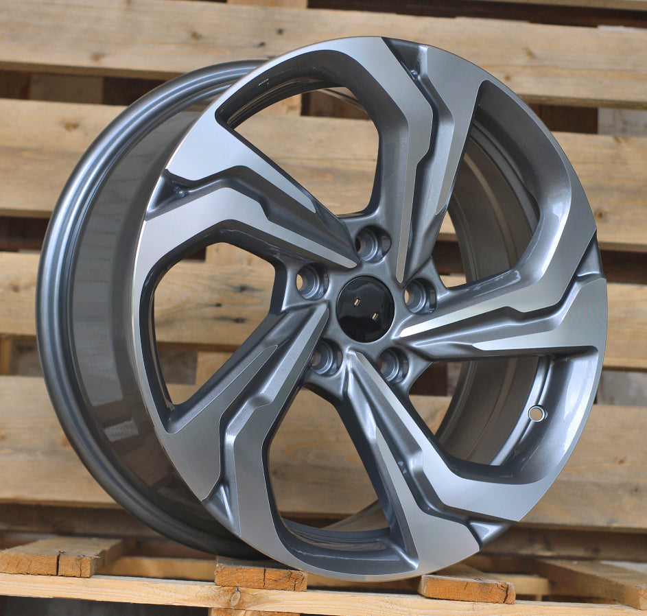 HONDA 7,5x17 5x114,3 ET45 64,1 I7109 Gris poli