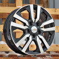 RENAULT 6x17 5x114,3 ET50 66,1 IN3516F Noir poli